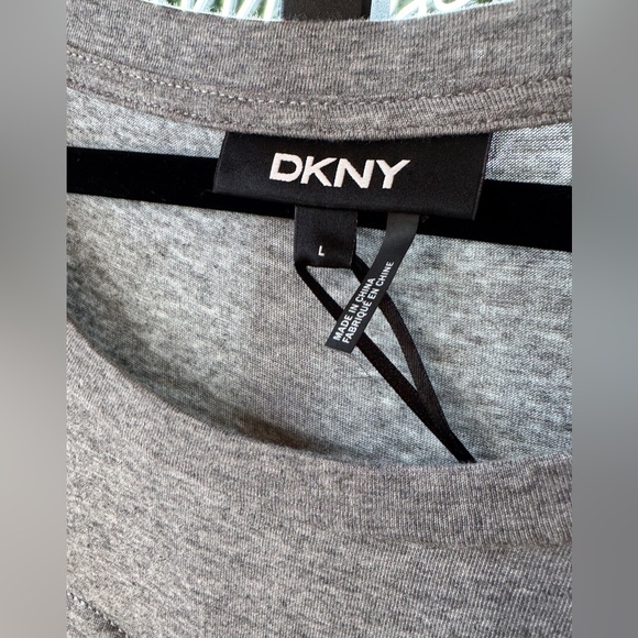 New DKNY grey tee shirt dress - Picture 3 of 8